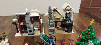 Vesnička Creator expert 10249- Vánoční sada - 2