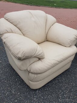 luxusní KOŽENÁ sedačka – DOPRAVA - 2