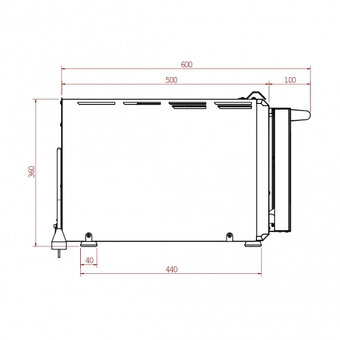 pizza pec Effeuno - P234H 409 PR   AKCE - nové - 2