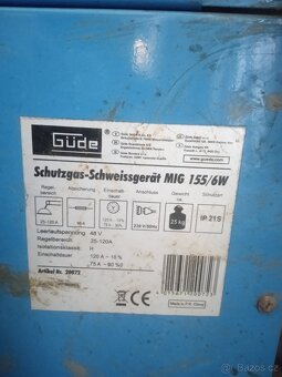 Svařečka Gude MIG 155/6W - 2