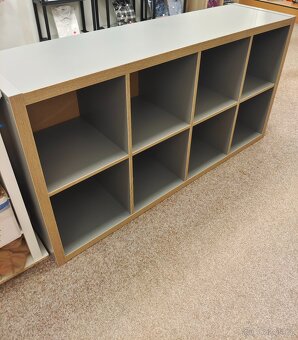 Regál Ikea Kallax šedý - 2