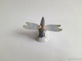 Starožitná porcelánová figurka vážky - ROSENTHAL - 2