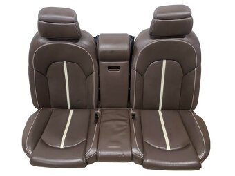 Sedačky sportovní hnědá kůže Audi A8 D4 4H sedan r.v. 2010 - 2