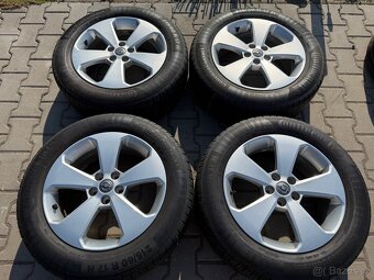 4x al kola 5x115 17 + pneu letní 215/60 R17 - 2