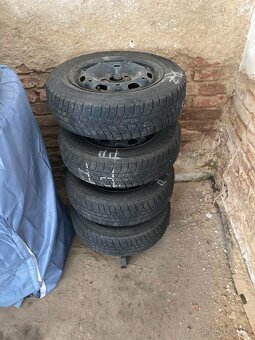Kola Škoda FAbia I, 165/70 R14 + zimní pneu - 2