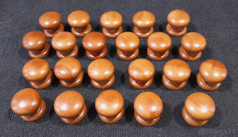 Dřevěná knopka 62ks - 2