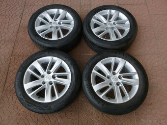 2. Letní sada alu originál Opel GM 5x110 6,5Jx16 ET37 TPMS - 2