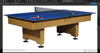 Deska na stolní tenis ping pong 240x 140 - 2