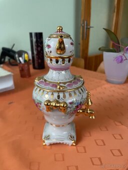 Ruský porcelánový samovar - 2