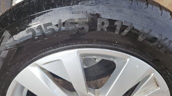 17" Alu kola Peugeot - 2