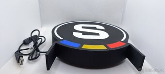 Prodám nové logo SPARTA s podsvětlením (led pásek). - 2