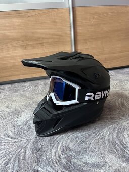 Motokrosová helma Raven velikost S - 2