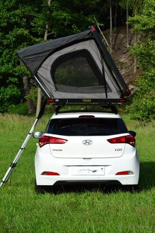 Autostan střešní stan Dakota 120 skořepinový stan Wild Land - 2