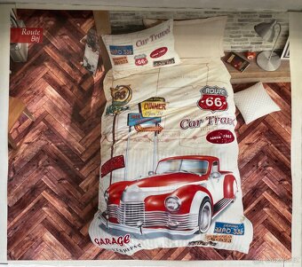 Chlapecké povlečení set s prostěradlem v krabici 160 x 220cm - 2
