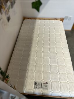 Matrace 120x200 + rám s rošty - 2