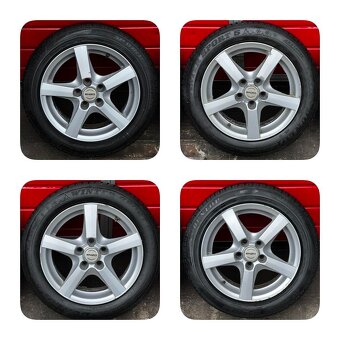 ALU kola Enzo 16" 7J ET35 zimní pneu 205/55/R16 - 2