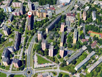 Pronájem, byt 1+1, 38 m2, Orlová - Lutyně, ul. Masarykova tř - 2