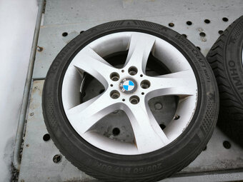 Litá kola BMW 5x120 R17 se zimními pneu 205/50/17 - 2