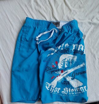 Thor Steinar šortky-zánovní 3XL(spíše 2XL) - 2