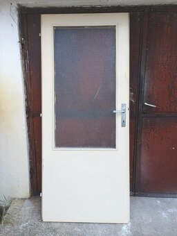 Interiérové dveře 80 P prosklené 3x - 2