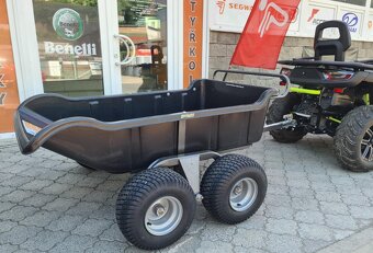 Vozík dvounápravový za čtyřkolku  ATV TRAILER GARDEN 680 - 2