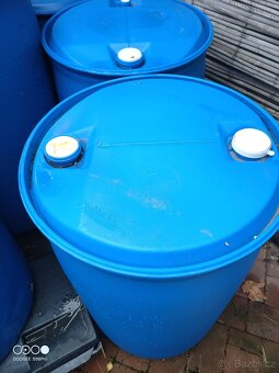 Plastové sudy 200 litrů - 2
