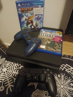 🔥 PlayStation 4 Slim |500Gb| 2xHra | 2x ovladač 🔥 - 2