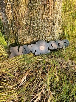 God of War logo - dřevěná dekorace - 2