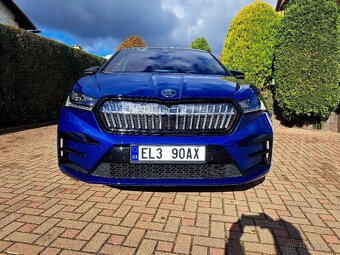 Škoda Enyaq coupe RS 220kW - 06/2022,stav nového vozu - 2