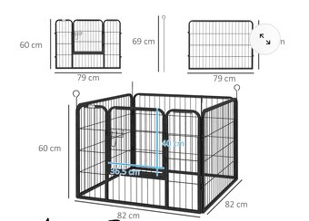 Ohrádka pro psa. - 2