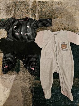 set oblečení pro miminko - holčičku, velikost 62 - 2