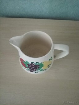 Malovaný džbánek - keramika. - 2