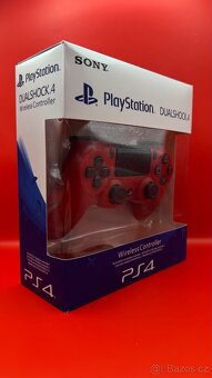 PS4 ovladač, red (NOVÝ) - 2