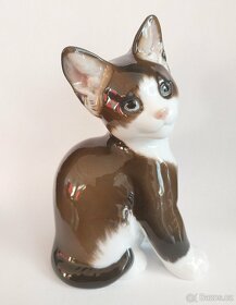 Porcelánová figura kočka - ROSENTHAL - 2