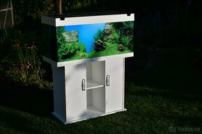Aquarium Juwel Rio 180 bílá + skříň - 2