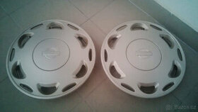 Poklice Nissan 14" 2ks, po 1ks: E Majer + Giga + Volkswagen - 2
