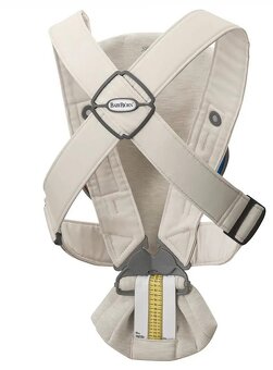 Nosítko Babybjörn Mini 3D Jersey Light Beige - 2