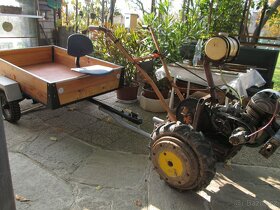 Přívěs za auto, zahradni traktůrek - 2