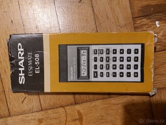 Kalkulačka Sharp EL - 508 - 2