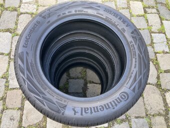 4ks letních pneumatik CONTINENTAL ECOCONTACT 6 205/55R16 91V - 2