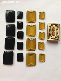 Dekorace-kameny na zavěš. nebo přišití-30ks-10,-Kč - 2