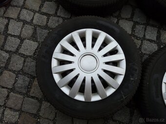 ZIMNÍ PNEU + DISKY ŠKODA VW 15" SEAT 195/65R15 - 2