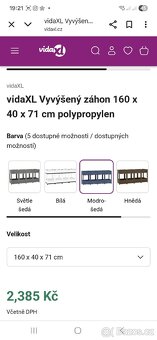 Vyvýšený patrový záhon 160x40x71cm - 2