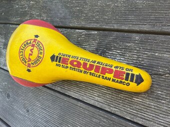 Selle San Marco Author kultovní vyšívané sedlo MTB retro - 2