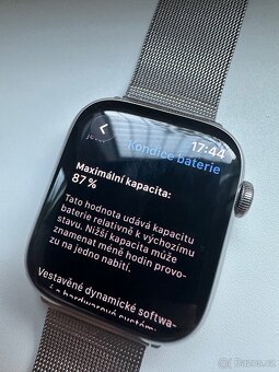 Apple Watch Series 9 45mm GPS+Cellular (milánský tah) - 2