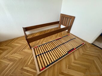 Jednolůžko z masivu Sany 80x200 - 2