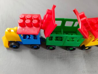 Dětské kostky - vlak - 2