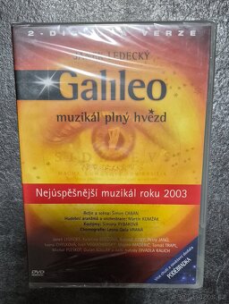 DVD Janek Ledecký - muzikál Galileo - 2