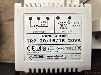 Transformátory Pulsar TRP-20, TRP-40, - 2