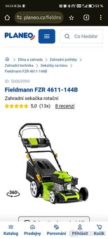 Fieldmann  sekacka  FZR 4611 - 144B - 2